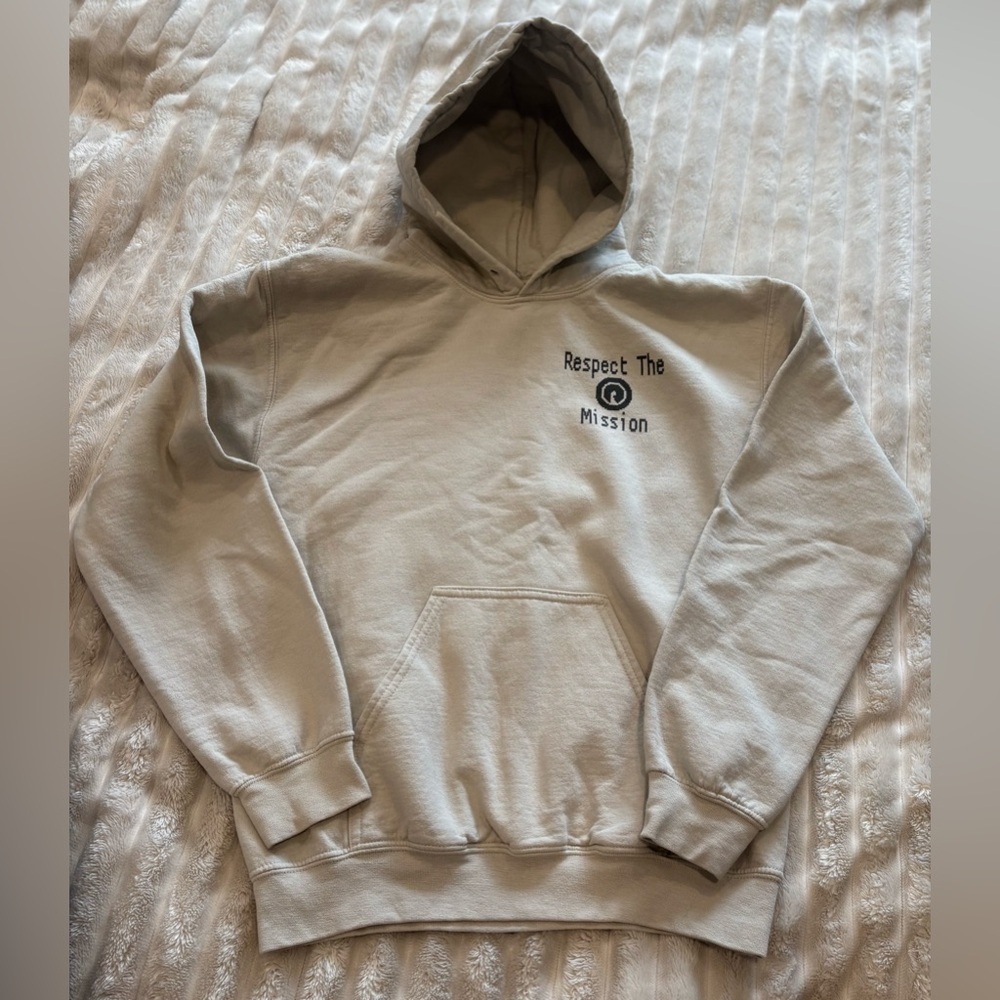 Wear your faith Christian artist designer ‘Respect The Mission' Hoodie